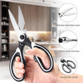 Multifunction Kitchen Scissors - Meat Vegetable Cutter Nutcracker Bottle Openers Tools, 1 Pcs