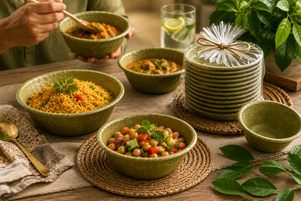 5-Inch Siali Leaf Bowl