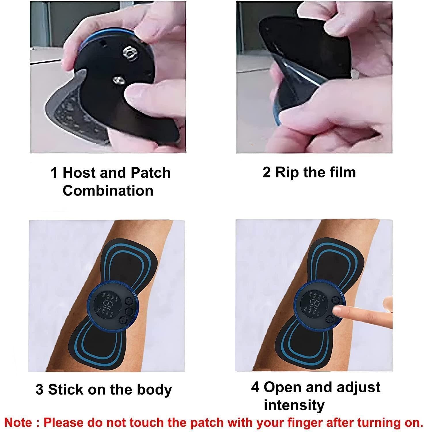Rechargeable Electric Massager for Shoulder,Arms,Legs,Back Pain for Men and Women