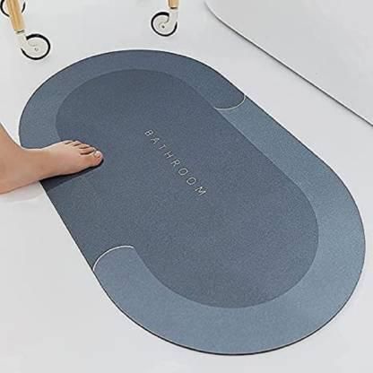 Water Absorbing Anti Slip Floor Mat, Bath Mat (40X60Cm, Assorted Color any 2)