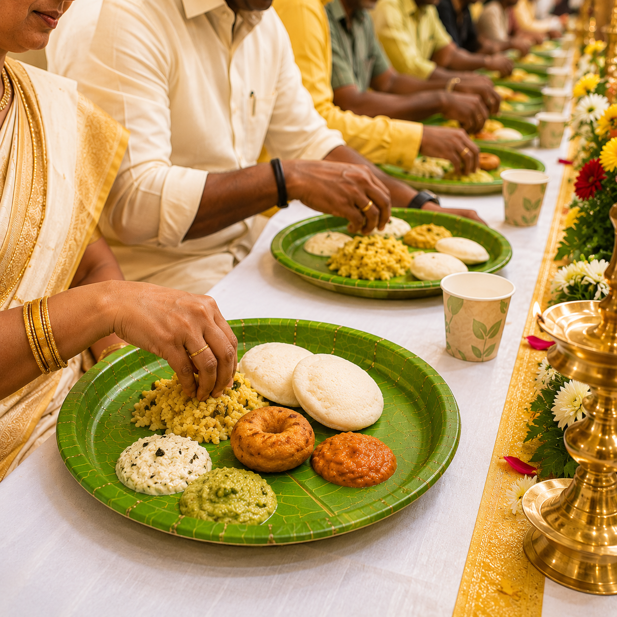 9-Inch Siali Leaf Plates