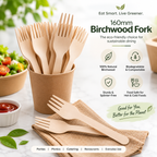 160 mm Birchwood Fork