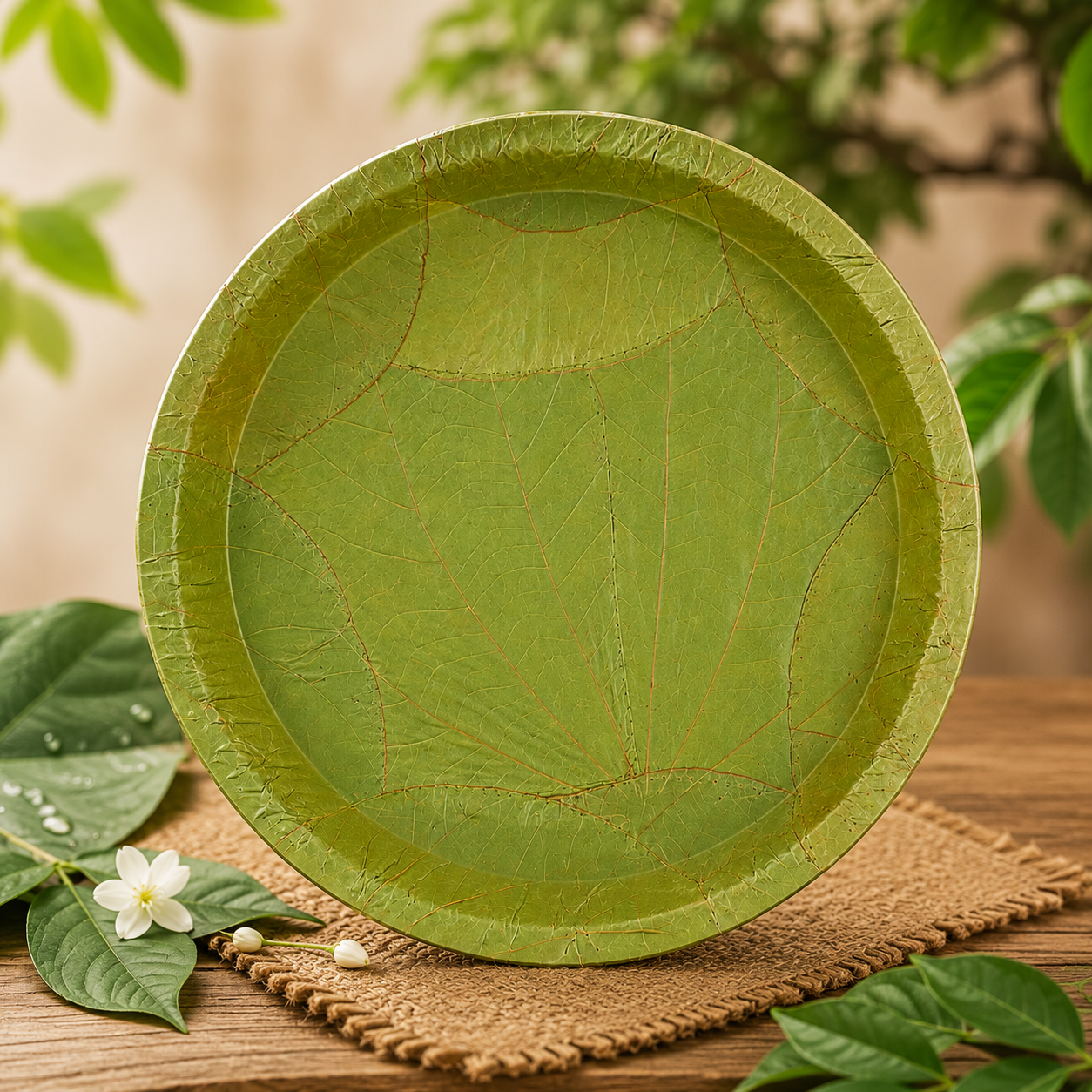 14-Inch Premium Siali Leaf Plates