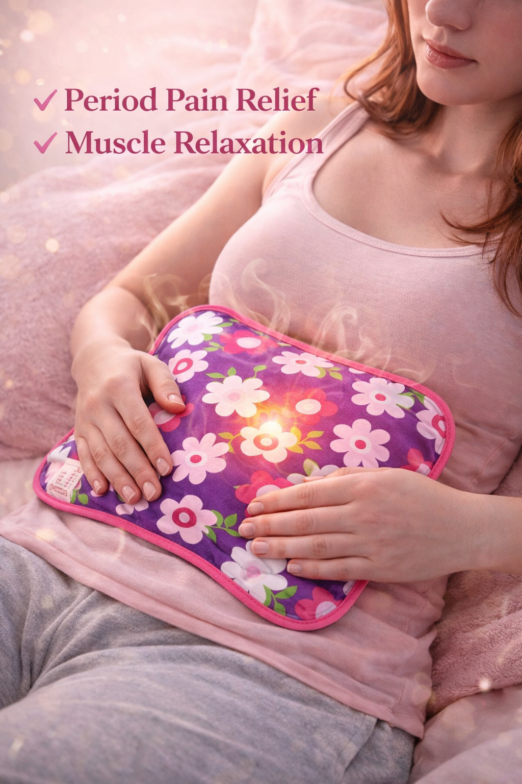Rechargeable Heating Bag for Period Pain & Muscle Relaxation