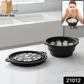 Portable Foldable Silicone Ice Bath Bowl (1 Pc)